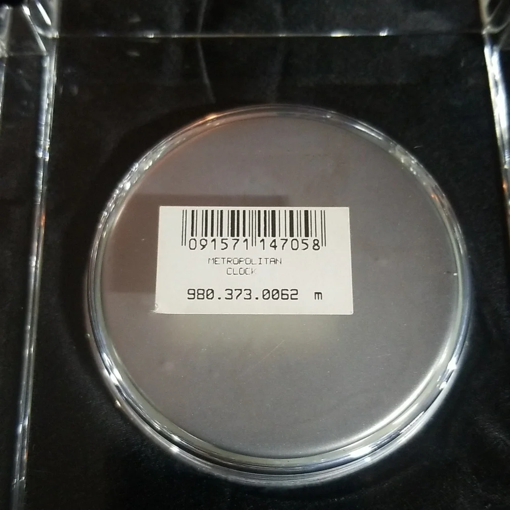 Waterford Crystal Metropolitan clock